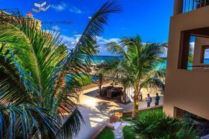 Ocean Front Condo With Full Amenities Sleeps 6 Playa del Carmen Bagian luar foto